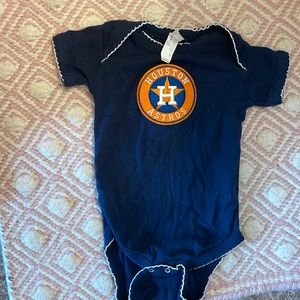 Astros onesie